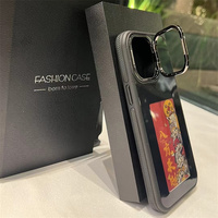 Nouvel Arrivage Étui de luxe pour iPhone 11 Pro Max 12 13 14 15 16 Plus Étui à encre pour écran NFC DIY au design unique