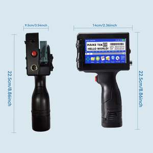 12.7毫米标签打印机批量代码日期编号二维码标志到期日期手持式喷墨打印机23种语言便携式 - Product Image 5