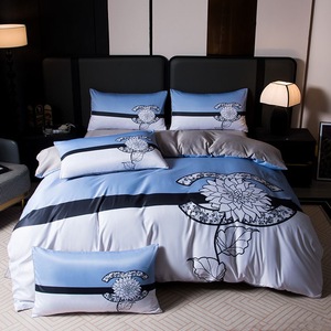 Juego de Fundas de Edredón de Lujo de Alta Calidad 2026, Diseño Europeo, Imitación de Seda, 4 Piezas, Tamaño Queen y King - Product Image 6