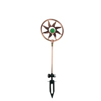 Arroseur rotatif miniature en cuivre à 360° en forme de fleur, pour l'irrigation des jardins et des fermes, économiseur d'eau, installation facile