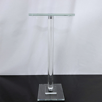60cm Hauteur Fleur Stand Lustre De Mariage Table Cristal Pièce Maîtresse MH-Z0485