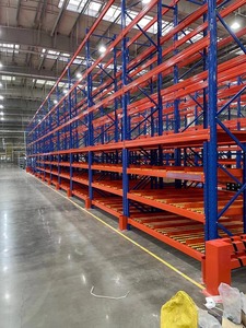 Equipo de almacenamiento de acero resistente Estantería sin pernos para almacén Estante de flujo de cartón por gravedad con rodillos - Product Image 2