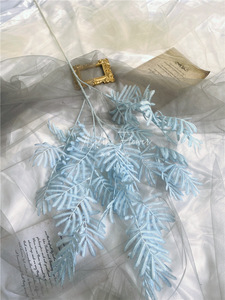 Plafond suspendu salle de mariage arrangement floral <span class=keywords><strong>mimosa</strong></span> coloré - Product Image 6
