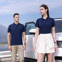 Op maat gemaakte logo design golf poloshirt 95% katoen 5% spandex korte mouw heren plus size poloshirts zomer poloshirts voor heren