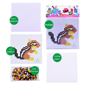 Produits créatifs éducatifs pour enfants, tendance, écologiques, faits main, en EVA, perles colorées, animaux, 5 mm, jouets - Product Image 4