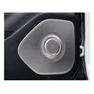 Cache-haut-parleur audio de porte intérieure de <span class=keywords><strong>voiture</strong></span> <span class=keywords><strong>pour</strong></span> Nissan X-trail Rogue T34 2022-2024, accessoires intérieurs de style automobile - Product Image 1