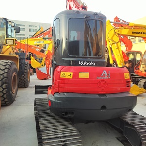 For KX163 Zephyr Series 2020 <b>Model</b> 12 Ton Wheeled Excavator Red Color with PLC & Engine - Product Image 2