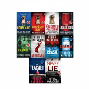 Thriller Series 10 <b>Book</b> Collection Set Psychological Suspense Fiction Novel <b>Box</b> Set Made of Durable Paper Adult - Product Image 1