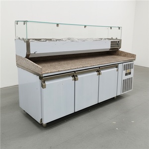 <span class=keywords><strong>Comptoir</strong></span> réfrigéré à compresseur multi-compartiments pour la préparation des aliments - Product Image 1