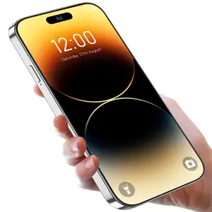 חנות מפעל i14 פרו מקס נייד טלפונים נעילת צבעים 5G מלא נטקום משחקים smartphone