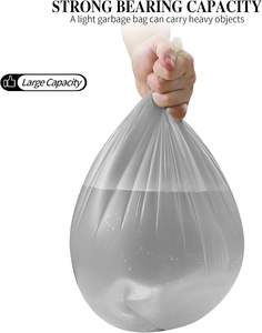 Bolsas de basura pequeñas y duraderas para el hogar, oficina, cocina, baño, dormitorio, forros para botes de basura - Product Image 3