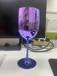 Electroplating Plating Shiny Wholesale Popular Plastic Champagne <b>Wine</b> <b>Goblet</b> Custom Gold Plastic <b>Wine</b> Glass <b>Goblet</b> - Product Image 3