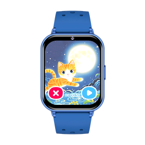 Montre connectée pour enfants avec écran de 1,83 pouces, plus de 100 modes sportifs, assistant vocal IA, moniteur de fréquence cardiaque et de sommeil, SOS, caméra - Product Image 2