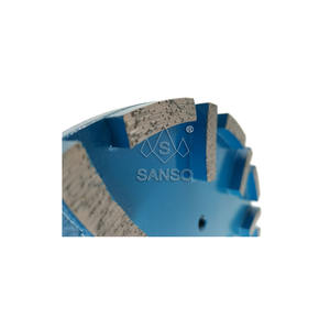 Plaque de meulage de 10 pouces 250 mm meule de sol avec 20 Segments pour disque de meulage diamant en béton de pierre - Product Image 5