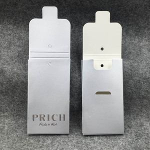 Étiquettes suspendues personnalisées de luxe en papier kraft, étiquettes suspendues en carton blanc pour pantoufles, étiquettes pour vêtements - Product Image 2
