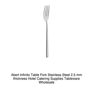 Fourchette à dîner Abert Infinito en acier inoxydable 18/10, épaisseur 2,5 mm - Product Image 2