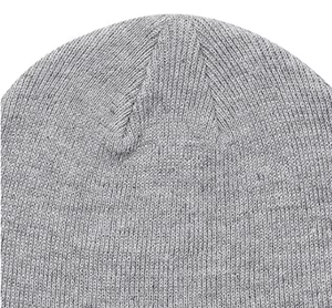 Unisex Solid-Color Knit <b>Wool</b> Cuff <b>Beanie</b> 100% <b>Wool</b> Warm Winter Casual Hat for Adults One Size Fits Most Light And Packable - Product Image 5