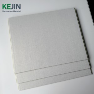 Plástico y polvo de piedra Decoración de <span class=keywords><strong>PVC</strong></span> Panel de techo Panel de pared de <span class=keywords><strong>PVC</strong></span> Fácil de instalar Material de diseño interior para oficina - Product Image 1