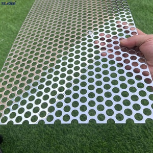 Rejilla de malla metálica perforada de acero galvanizado para cubierta de conducto de ventilación de aire, filtro de entrada del sistema HVAC - Product Image 2