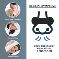 Bandes nasales respirantes hypoallergéniques, pansements adhésifs pour le nez, améliore le flux d'air, réduit le ronflement, sommeil réparateur, patch nasal pour le sport