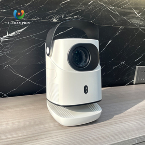 โปรเจคเตอร์วิดีโอยอดนิยม การประชุม การศึกษา มินิสมาร์ท LCD แบบพกพา 1080p มินิโปรเจคเตอร์ Android โฮมเธียเตอร์ - Product Image 1