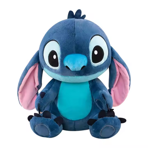 35Cm Anime Kawaii Màu Xanh Sang Trọng Đồ Chơi Nhồi Bông Khâu Gia Đình Gối Trẻ Em Món Quà Sinh Nhật Xe Gối - Product Image 1