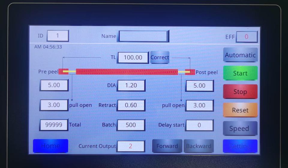 FLY DNBX-25 Automatic Wire Stripping and Cutting Machine Jacketed Cable ...