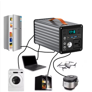 สถานีพลังงานสำรองแบบพกพา 200w 300w 400w 500w โมโนคริสตัลไลน์ สำหรับใช้ในบ้าน - Product Image 1