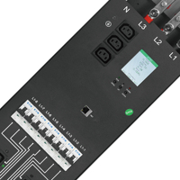 OIT 115kw Mining Smart PDU 24 ports C19 Unité de distribution d'énergie 3-Phase 160A Mining Intelligent PDU pour machines minières