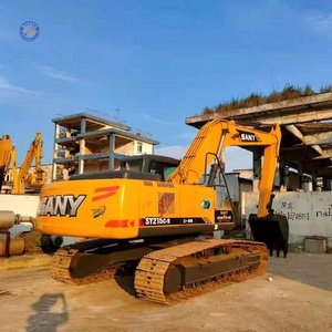 รถขุดไฮดรอลิก Sany SY215C ขนาด 21 ตัน มือสอง Sy215 อุปกรณ์เครื่องจักรก่อสร้าง ราคาถูก Sy135c-9 Sy135c-8 - Product Image 1