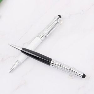 High Quality Custom Logo Metal Ballpoint Pen Luxury Business <b>Gift</b> with for Stylus Touch Ball Pen for Business Writing School Use - Product Image 5