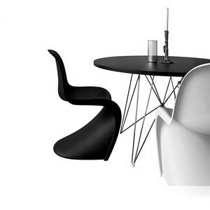 <span class=keywords><strong>Chaise</strong></span> de salle à manger en plastique Nordic Pantone, style créatif français, design viral, minimaliste moderne, personnalisable - Meubles en fibre de verre - Product Image 1