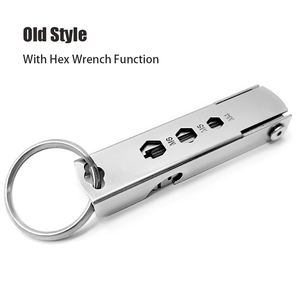 Clé multifonction 9 en 1, ensemble d'outils pliants avec tournevis et clés hexagonales, multi-outils de poche, tournevis, logo gravé - Product Image 4