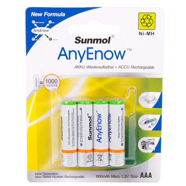 Best Selling 1.2v 800mah Rechargeable Battery Ni-mh 2500mah 1.2v Battery AAA Rechargeable Batteries on Sale