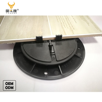 Pieds de nivellement réglables pour carrelage, support de pavés, terrasse, support en plastique, piédestal TA-U 30-52 mm