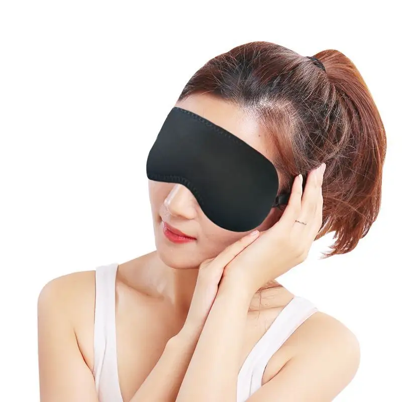 หน้ากาก3D 3D ปิดตาแม่เหล็กแบบมืออาชีพปรับแต่งได้เพื่อบรรเทาอาการหลับตา