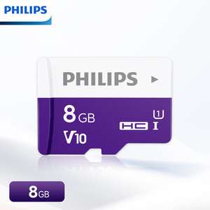 การ์ด Philips 8GB V10 U1 Class 10 สำหรับกล้องและอุปกรณ์สมาร์ท - Product Image 1