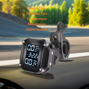 Alarme de surveillance à affichage numérique en temps réel de petite taille Détecteur de température et de <span class=keywords><strong>pression</strong></span> des pneus de <span class=keywords><strong>moto</strong></span> TPMS - Product Image 5