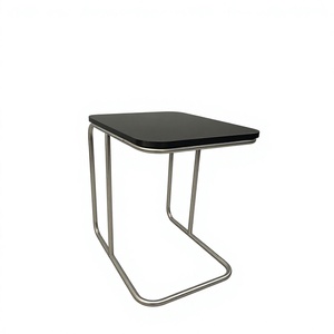 โต๊ะกาแฟโครงโลหะอุตสาหกรรมสมัยใหม่พร้อมท็อปไม้ MDF - Product Image 1