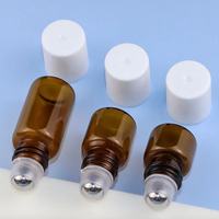 Mini Roller Bottle 3 ml Wettbewerbs fähiger Preis Eye Serum Amber Roll on Bottle