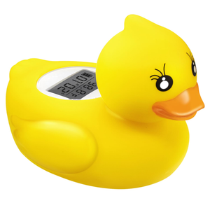 Termómetro digital <span class=keywords><strong>de</strong></span> temperatura del agua, pato flotante <span class=keywords><strong>de</strong></span> juguete para niños pequeños, bañera, termómetro <span class=keywords><strong>de</strong></span> piscina con advertencia <span class=keywords><strong>de</strong></span> temperatura - Product Image 1