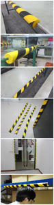 Protection d'angle murale robuste, réfléchissante, pour signalisation routière, protection de colonne en mousse PU pour garage de stationnement - Product Image 5