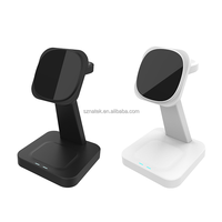 Station de charge électrique 3 en 1 pour appareils, support de charge sans fil magnétique, port Type-C, charge rapide 15W pour iPhone