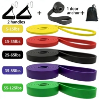 Banda Elástica de Resistencia para Entrenamiento de Fuerza y Moldeamiento Corporal Masculino - Potenciador de Músculos Pectorales con Elastómero Termoplástico
