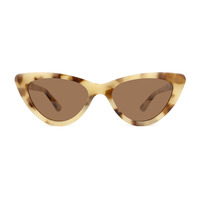 Haute qualité Vintage rétro mode oeil de chat lunettes de soleil bleu noir Mazuchelli acétate cadres italie marque épais acétate lunettes de soleil