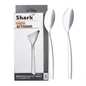 Ensemble de cuillères à fruits 3 pièces Inox (18,6cm) SHARK Cromo lucido CVLX80C3 - Product Image 2