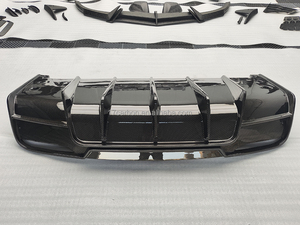 Cho Tesla mô hình S kẻ sọc 2023 2024 <span class=keywords><strong>2025</strong></span> V Phong Cách khô Carbon Kit khuếch tán phía sau - Product Image 6