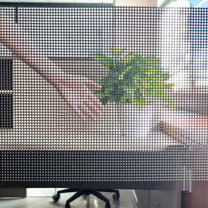 <span class=keywords><strong>Ultra</strong></span> yüksek şeffaflık <span class=keywords><strong>Ultra</strong></span> ince P3.91 kapalı holografik şeffaf LED ekran - Product Image 5