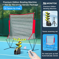 Machine de padel intelligente américaine à service automatique pour entraînement individuel, lanceur de balles télécommandé par application pour le tennis et le pickleball avec filet