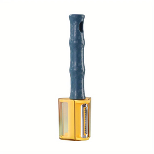 Éplucheur de fruits et légumes en acier inoxydable, manche en plastique durable, outil de cuisine multifonctionnel pour éplucher et racler - Product Image 6